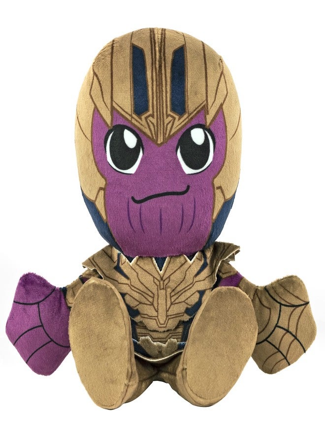 Bleacher Creatures Marvel Thanos 8" Kuricha Sitting Plush- Soft Chibi Inspired Toy - Image 1